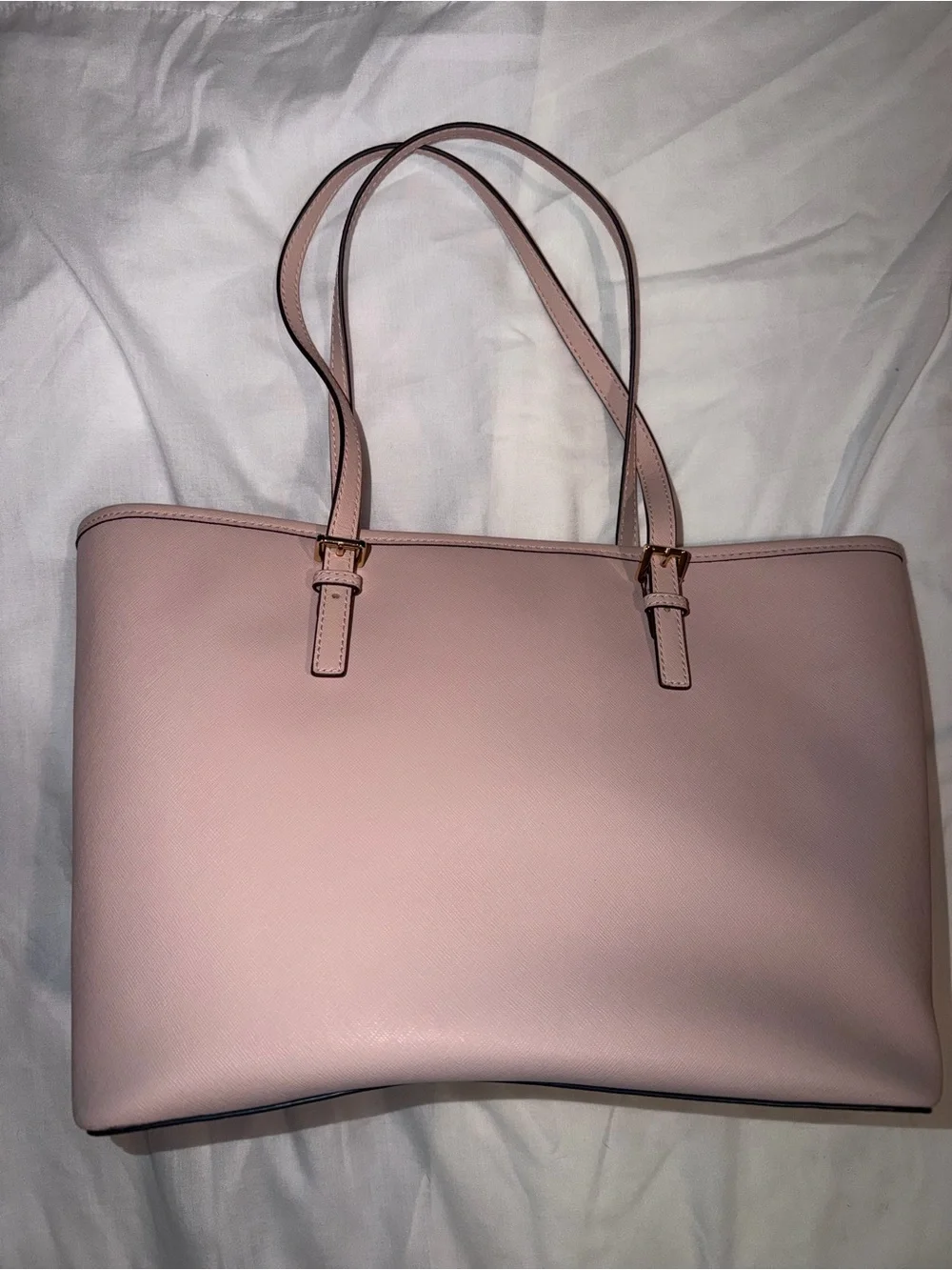 Michael Kors Pink Leather Tote Bag